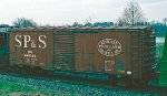 BN 950262 ex-SP&S Boxcar